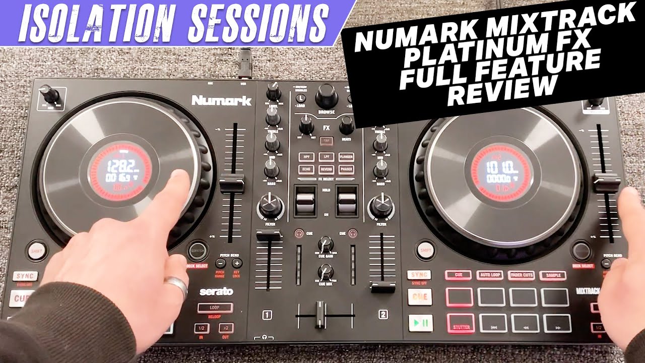 Numark Mixtrack Platinum FX 4 Deck DJ Controller Numark Mixtrack Platinum FX 4 Deck DJ Controller