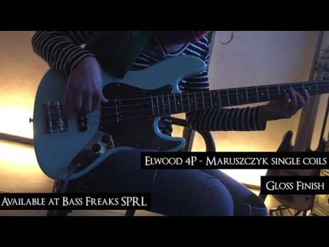 Maruszczyk Elwood 4P Seafoam Live Demo - BassFreaks.net