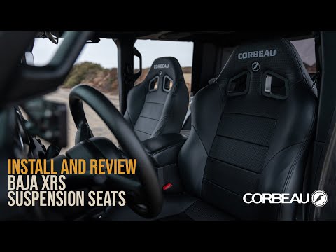 Jeep JL Corbeau Baja XRS Suspension Seats - Install & Review