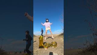 スローで見ると... #shorts