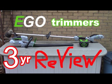 EGO Battery Powered Hedge & String Trimmers 3 Year REVIEW