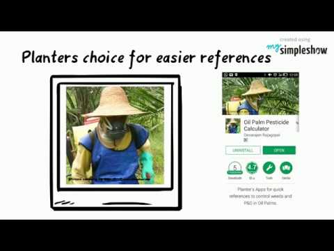 Oil Palm Pesticide Calculator- Video