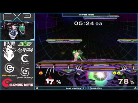 EXP 2015 - COG MVG | Mew2King (Sheik) vs Kirbykaze (Sheik) - Melee Singles Winners Finals