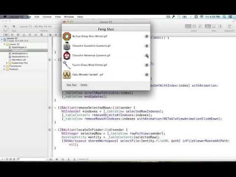 Cocoa Programming L53 - Groups in NSTableView
