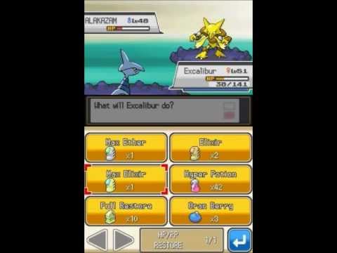 Pokemon Soul Silver Walkthrough Part 67 - Rival Silver one more time