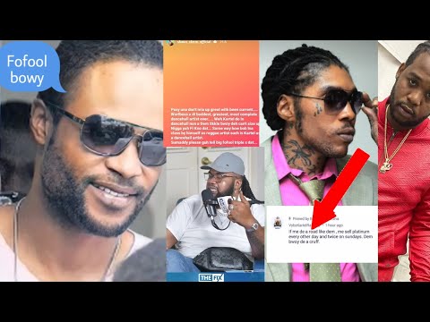 Shawn storm defend vybz kartel and d!ss tripple x| teejay drift
