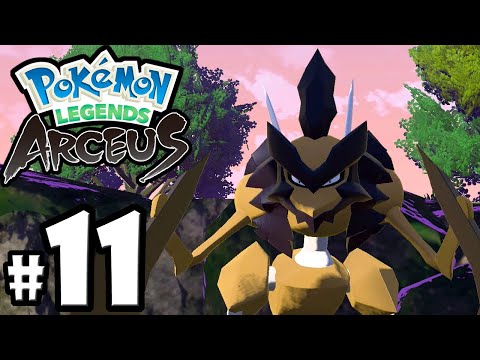 Kleavor Boss, VS Irida - Pokemon Legends: Arceus - Gameplay Walkthrough PART 11 (Nintendo Switch)