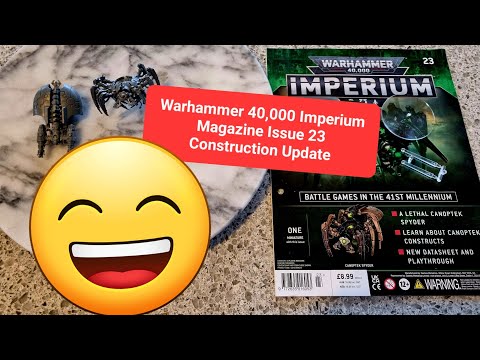 Warhammer 40,000 Imperium Magazine Issue 23 Construction Update #warhammer40k #warhammer40000