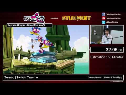 [STUNFEST 2014] Rayman Origins by TWYN_O (54:14)