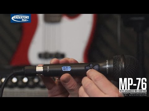 NAMM 2015 Archive - TC Helicon MP76 Microphone - with advanced mic control