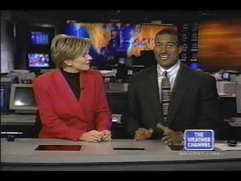 Weather Channel clips with Local Forecasts, 10 PM - 11 PM Tuesday January 25, 2000