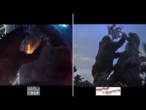 Godzilla Vs. Kong: Eat Your Vegetables (1962 vs. 2021 Comparison)
