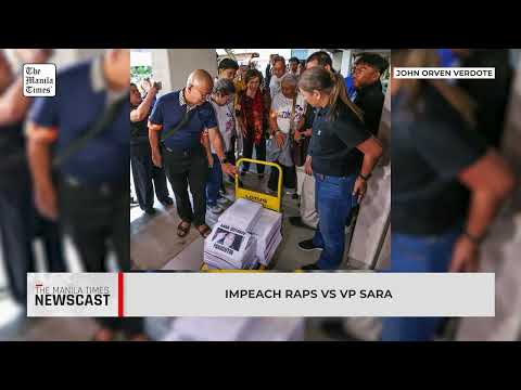 Impeach raps vs VP Sara