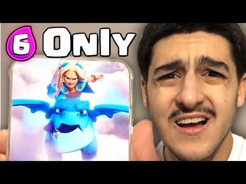 I Beat Clash Royale Only Using 6 Elixir cards