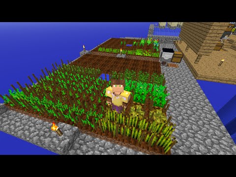 FTB Infinity Expert Skyblock - Ep 11 - RF Generator & Harvester