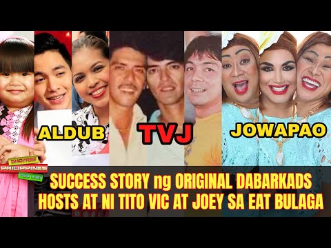 SUCCESS STORY ng DARBARKADS HOSTS at nila Tito Vic at Joey sa Eat Bulaga