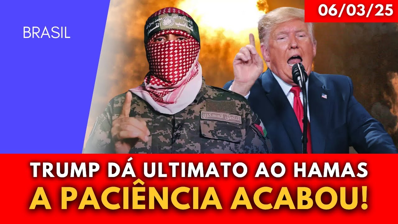 ISRAEL: TRUMP DÁ ULTIMATO AO HAMAS E A GUERRA PODE RECOMEÇAR A QUALQUER MOMENTO | SHALOM HAMAS