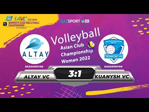 Volleyball. Asian club championship. «Altay VC» (KAZ) - «Kuanysh VC» (KAZ) - 3:1