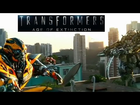 Roof Battle | Transformers Age Of Extinction