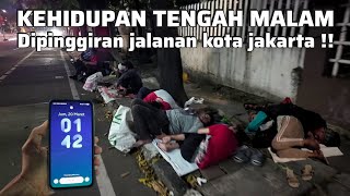 Download lagu KEHIDUPAN DI PINGGIRAN JALANAN KOTA JAKARTA SAAT TENGAH MALAM !! | real life in jakarta mp3