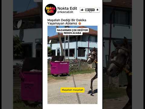 Maşallah Dediği Bir Dakika Yaşamayan Ablamız 😂
