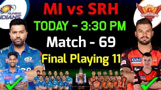 IPL 2023 | Mumbai Indians vs Sunrisers Hyderabad Playing 11 2023 | MI vs SRH Playing 11 2023