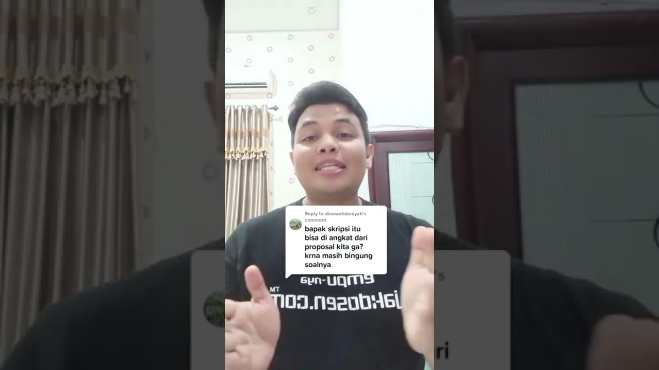 APAKAH SKRIPSI BISA DARI PROPOSAL ?