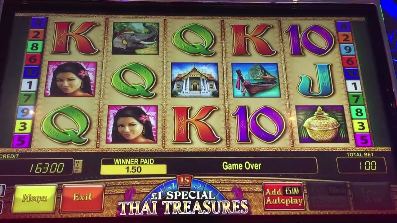 THAI FLOWER/TREASURE MODE 100 POUND JACKPOT FEATURE WITH ELEPHANT WINS 2025 UK ARCADES WSM CAESARS