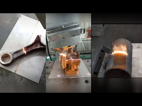 how to clean rust from metal?very satisfying factory machine video.compilation #1