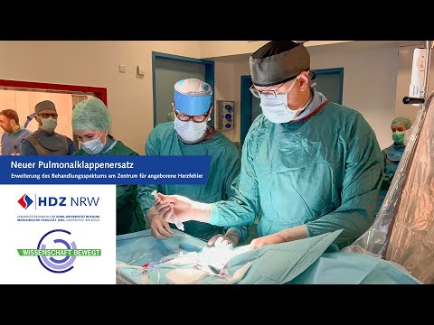 Neuer Pulmonalklappenersatz: HDZ NRW erweitert sein Behandlungsspektrum