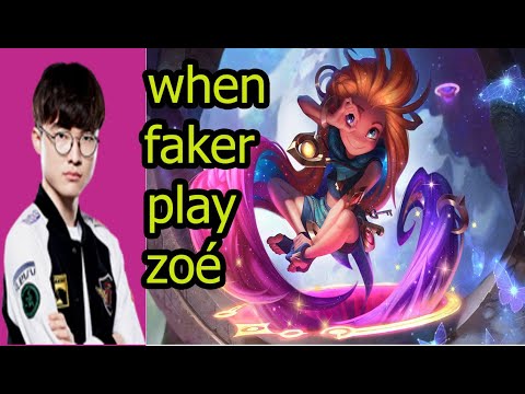 SK TELECOM T1 Faker ZOE vs TALON Mid   Patch 10 5 KR Ranked