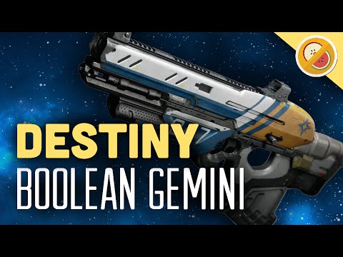 DESTINY Boolean Gemini Fully Upgraded Exotic Scout Rifle Review (The Taken King Exotic)