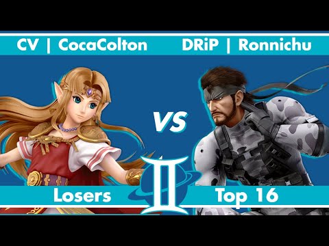 Interstellar 2: Top 16 - CV | CocaColton (Zelda) vs DRiP | Ronnichu (Snake)