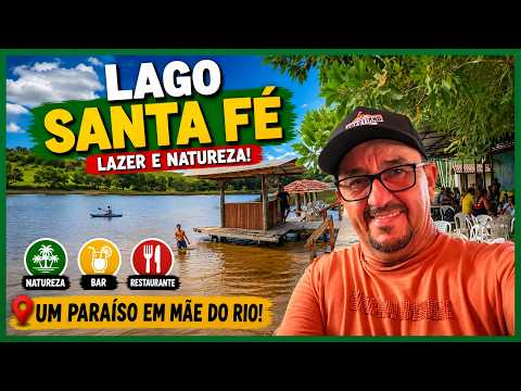 Visitei o Lago Santa Fé em Mãe do Rio | Vale a Pena Conhecer?🌴🏊