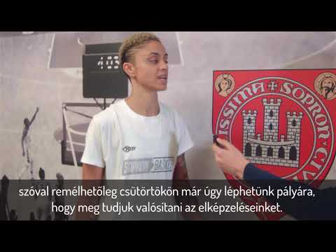 2018.11.01. Sopron Basket - Olympiacos, beharangozó