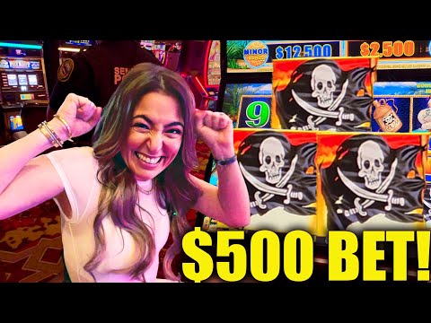 Huge $500 Spin Lands MASSIVE Jackpot As The Police Escort Me Through The Casino!