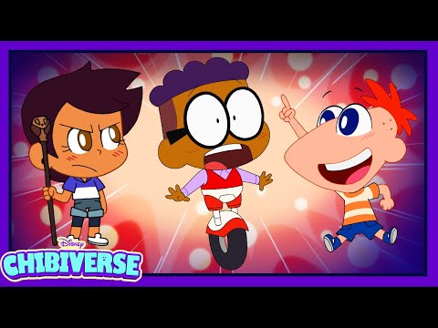 Great Chibi Mix-Up | Phineas & Ferb x The Owl House | Chibiverse Ep3 | Disney Channel Animation