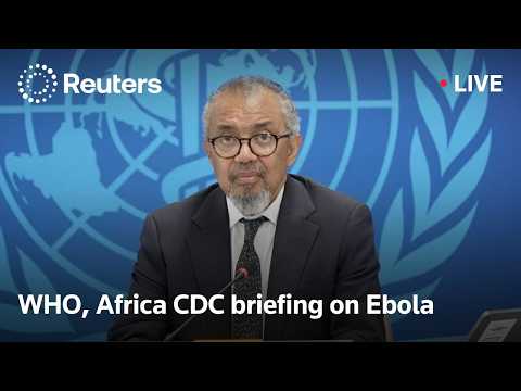 Video Thumbnail: LIVE: WHO, Africa CDC officials hold virtual briefing on Ebola outbreak