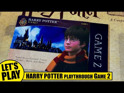 Solo Playthrough of HARRY POTTER HOGWARTS BATTLE Game 2