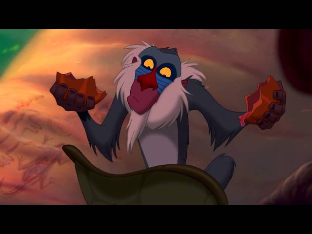 Vídeo relacionado con Retrato de Disney The Lion King Rafiki Chill Out Sudadera
