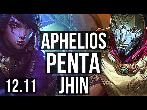 APHELIOS & Braum vs JHIN & Blitzcrank (ADC) | Penta, Legendary, 400+ games | NA Diamond | 12.11