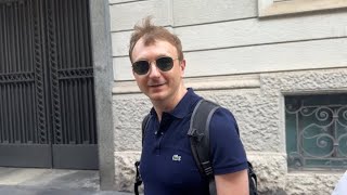 Delitto di Garlasco, Stasi al lavoro a Milano scherza coi cronisti: «Vi sono passato davanti e no...