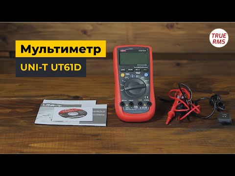 Цифровой мультиметр UNI-T UTM161D (UT61D) Превью 3
