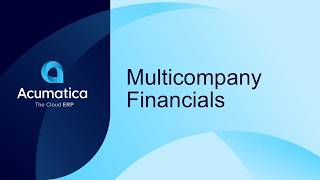 Multicompany Financials Demo