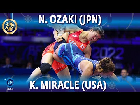 Nonoka Ozaki (JPN) vs Kayla Miracle (USA) - Final // World Championships 2022 // 62kg