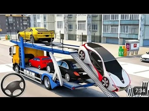 Car Truck Transporter Simulator- Multi Cars Transport 3D Vehicle - Android GamePlay
