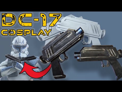 Making DC 17 Clone Trooper Blasters for my Captain Rex Cosplay
