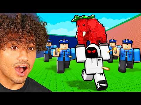 ROBLOX ESCAPE POLICE FOR BRAINROTS..