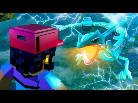 ENFRENTAMOS O RAYQUAZA - PIXELMON Ep.11 | Cris |