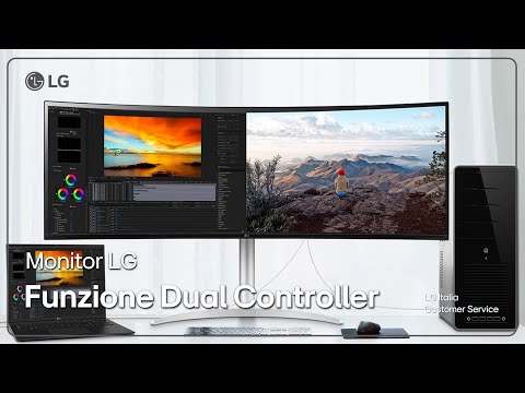 LG Monitor | How to set the Dual Controller in Ultrawide Monitors